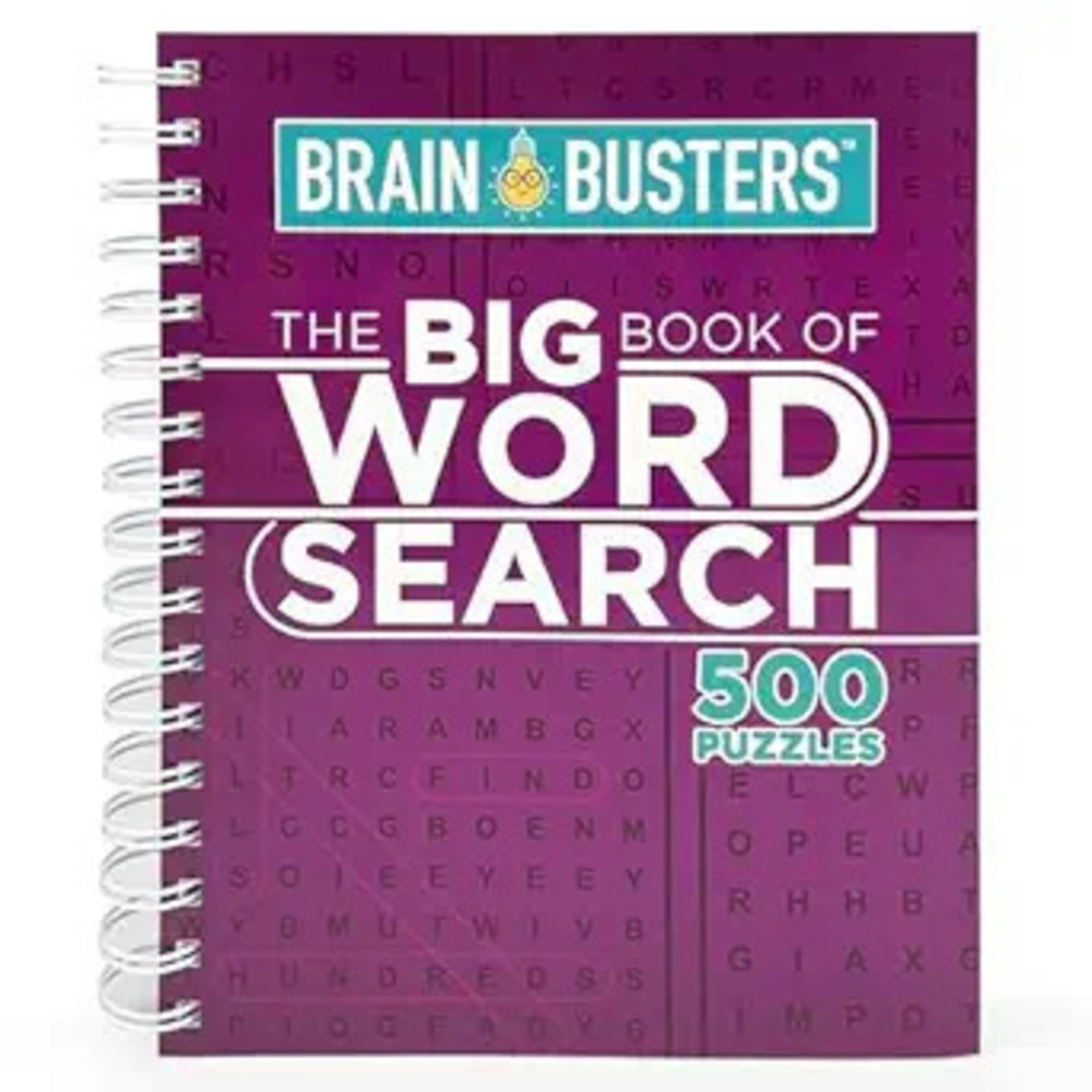 The Big Book Of Word Search Puzzles: 500 Word Search Puzzles For Adults (Part Of